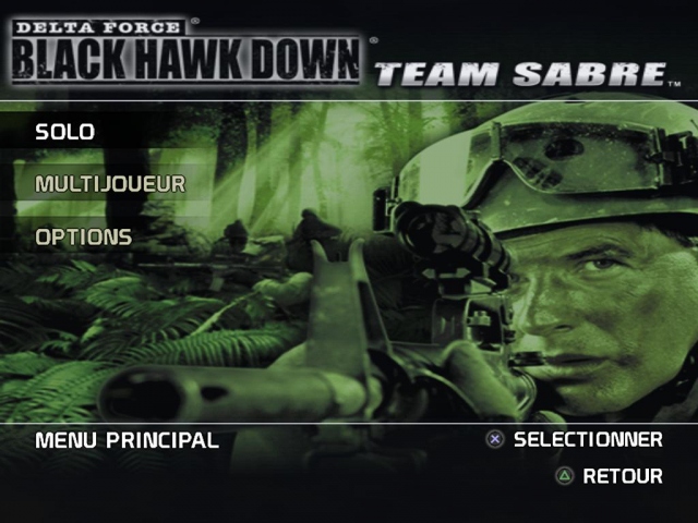Screenshot Delta Force : Black Hawk Down, Team Sabre