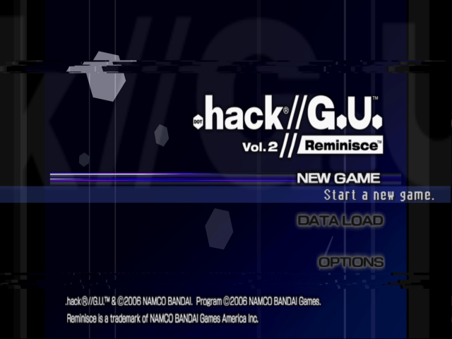 Screenshot Dot Hack G.U. Vol. 2 : Reminisce