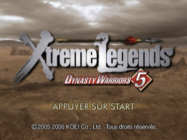 Screenshot Dynasty Warriors 5 : Xtreme Legends