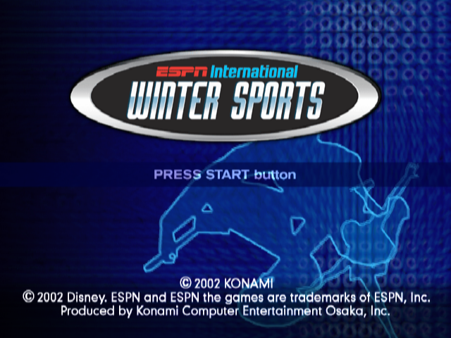 Screenshot ESPN International Winter Sports