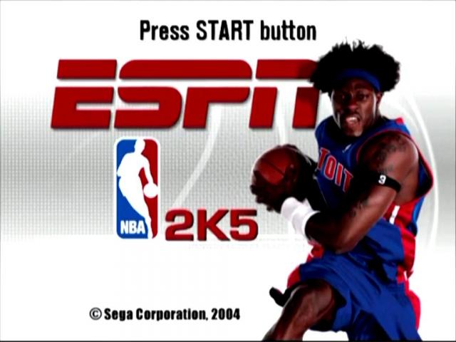 Screenshot ESPN NBA 2K5