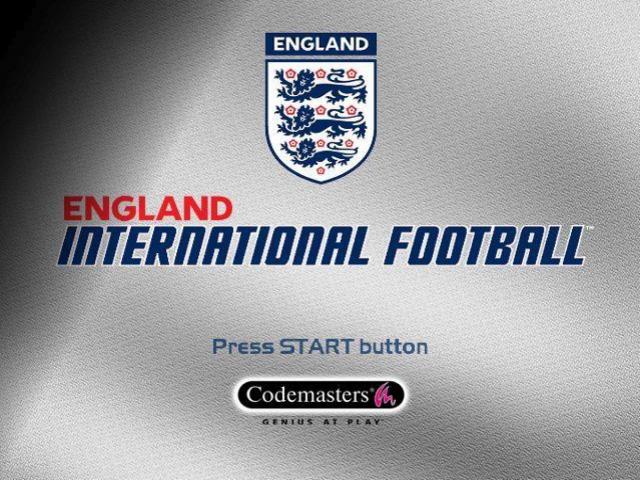 Screenshot England International Football : 2004 Edition