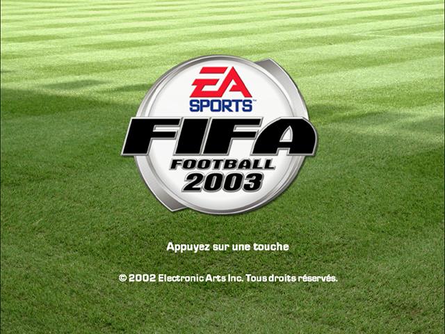 Screenshot FIFA Football 2003
