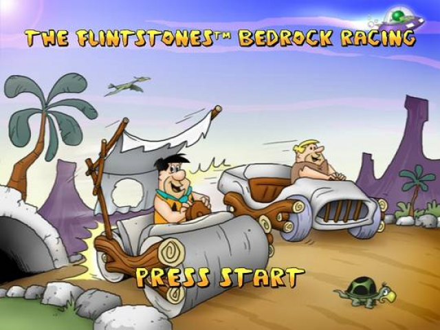 Screenshot The Flintstones : Bedrock Racing
