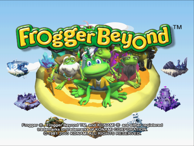 Screenshot Frogger Beyond