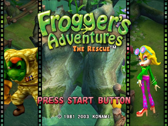 Screenshot Frogger's Adventures : The Rescue