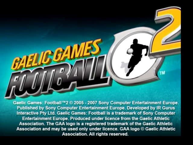 Screenshot Gaelic Games : Football 2