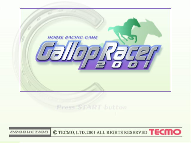 Screenshot Gallop Racer 2001