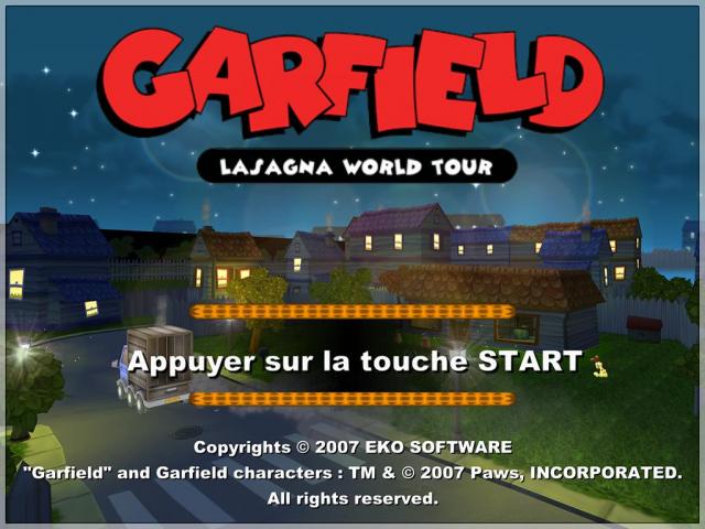 Screenshot Garfield : Lasagna World Tour