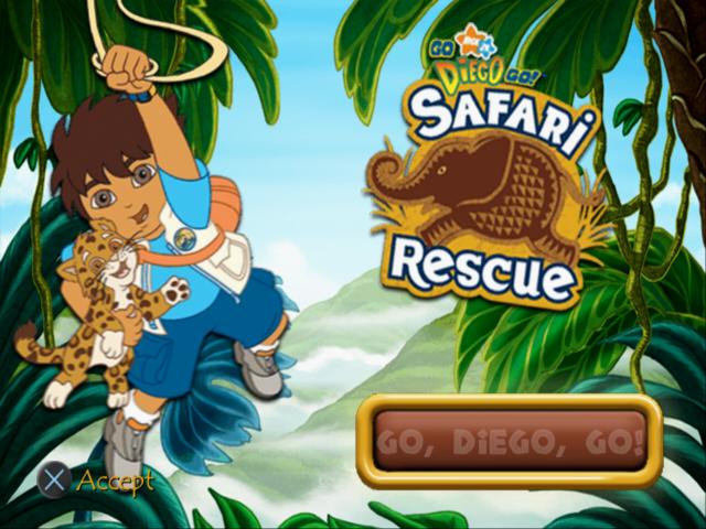 Screenshot Go Diego ! Mission Safari