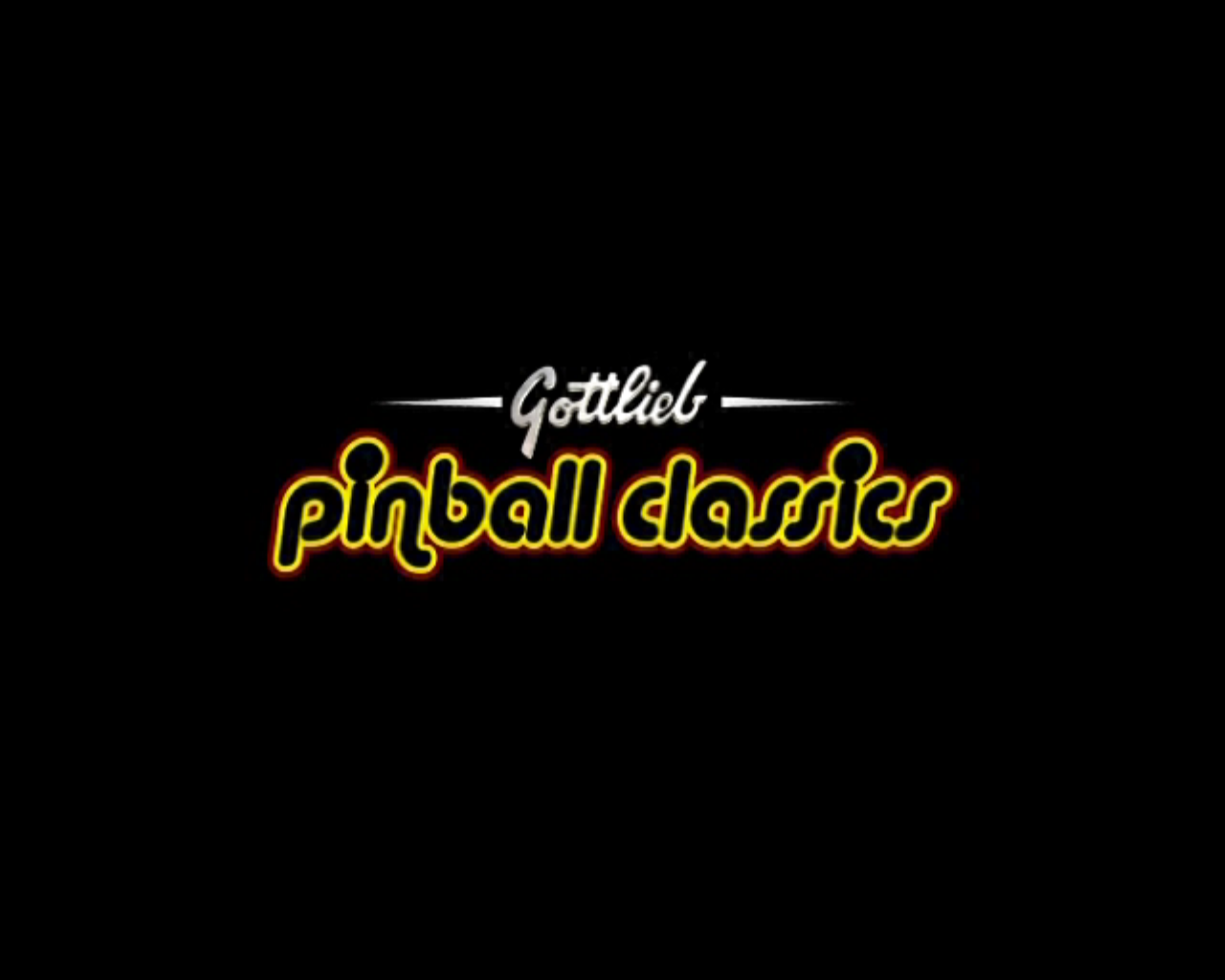 Screenshot Gottlieb Pinball Classics