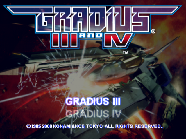 Screenshot Gradius III and IV
