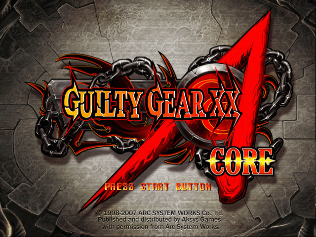 Screenshot Guilty Gear XX Accent Core