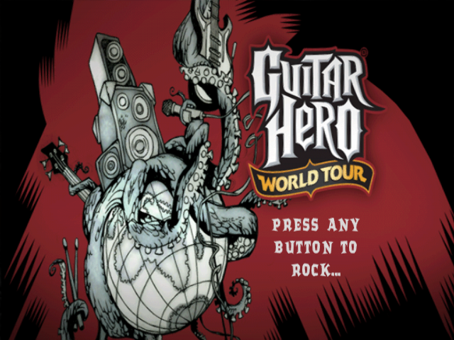 Screenshot Guitar Hero World Tour