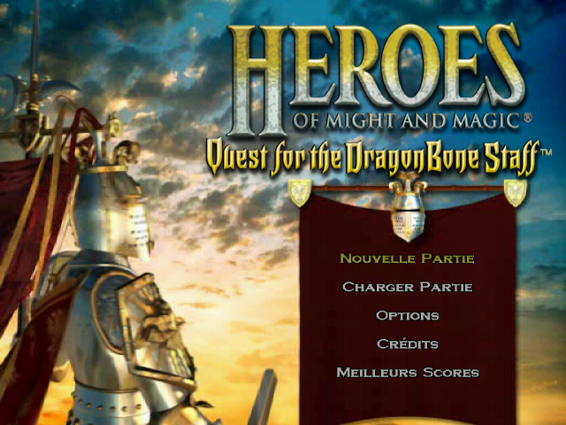 Screenshot Heroes of Might and Magic : Quest for the DragonBone Staff