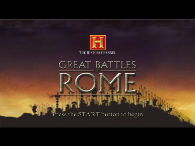 Screenshot The History Channel : Great Battles of Rome