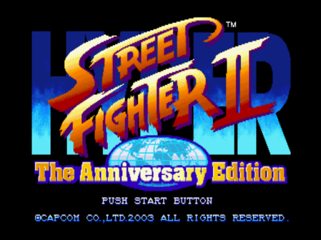 Screenshot Hyper Street Fighter II : The Anniversary Edition