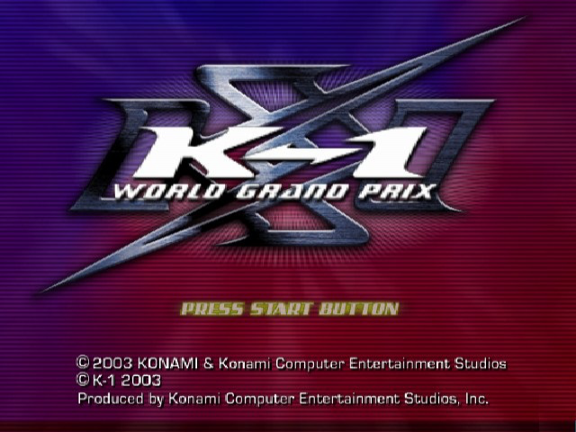 Screenshot K-1 World Grand Prix