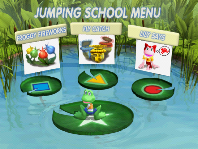 Screenshot Konami Kids Playground : Frogger, Hop, Skip & Jumpin' Fun