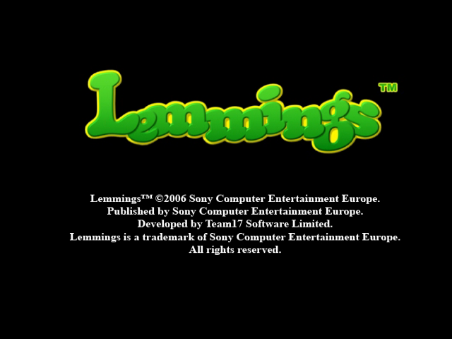 Screenshot Lemmings