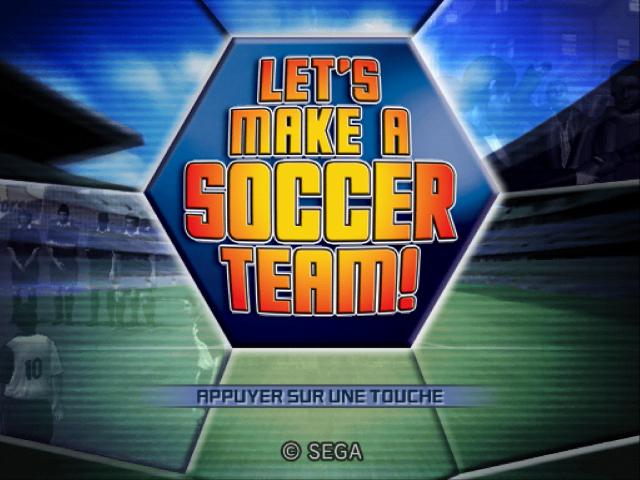 Screenshot Let's Make a Soccer Team!
