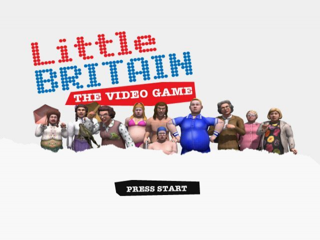 Screenshot Little Britain : The Video Game