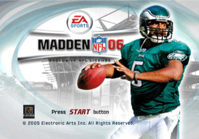 Screenshot Madden NFL 06