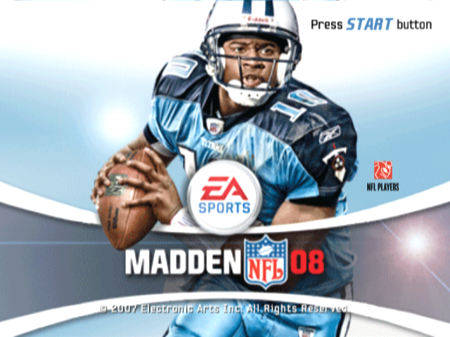 Screenshot Madden NFL 08