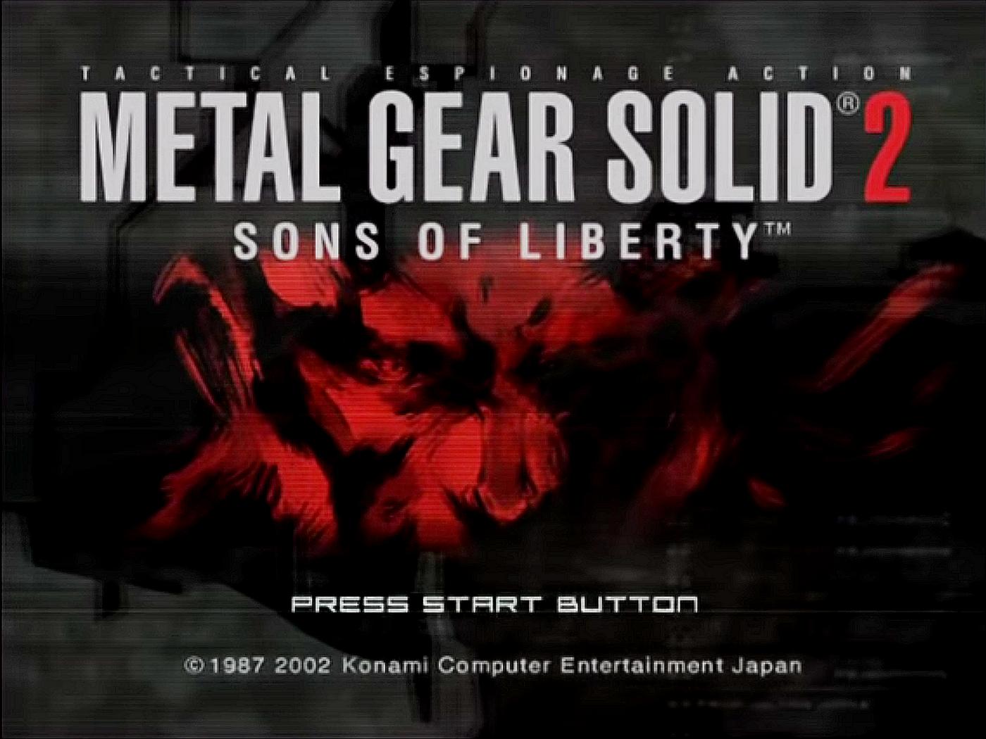 Screenshot Metal Gear Solid 2 : Sons of Liberty