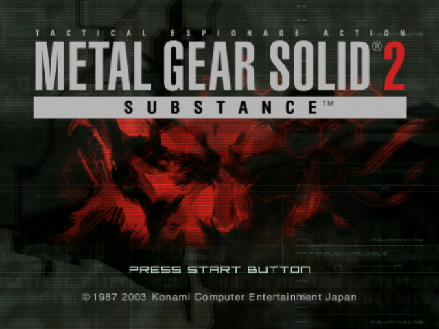 Screenshot Metal Gear Solid 2 : Substance