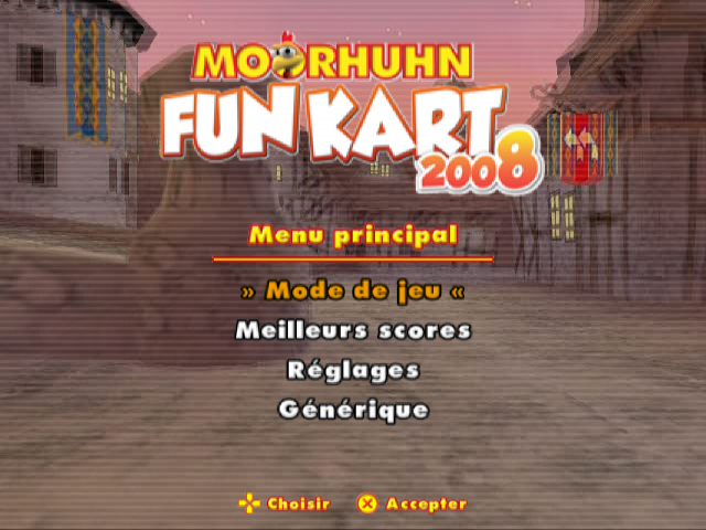 Screenshot Moorhuhn Fun Kart 2008