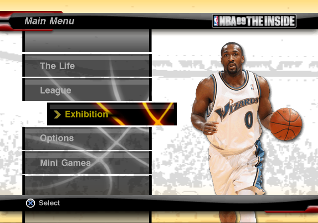 Screenshot NBA 09 : The Inside