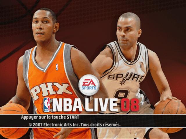 Screenshot NBA Live 08