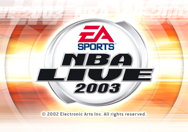 Screenshot NBA Live 2003