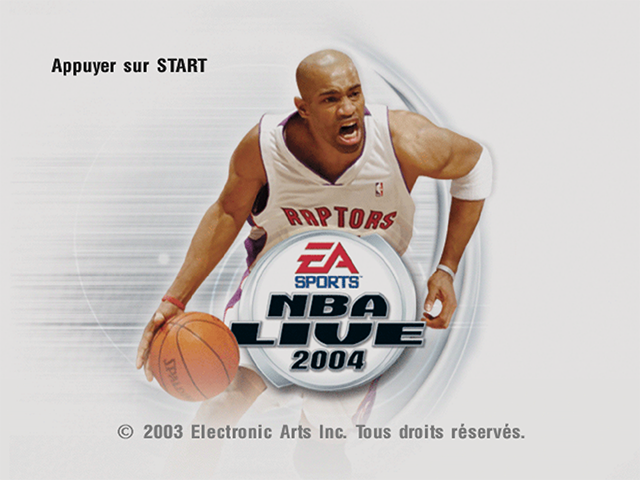 Screenshot NBA Live 2004