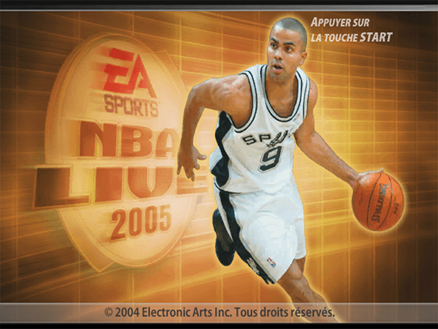 Screenshot NBA Live 2005
