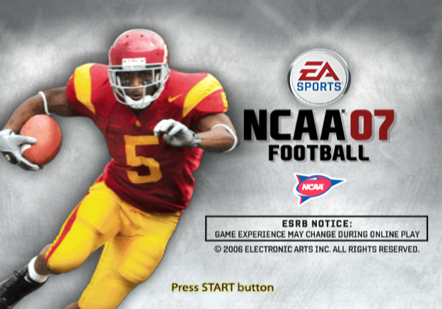 Screenshot NCAA Football 07