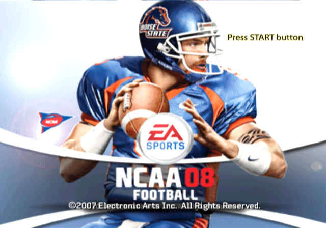 Screenshot NCAA Football 08