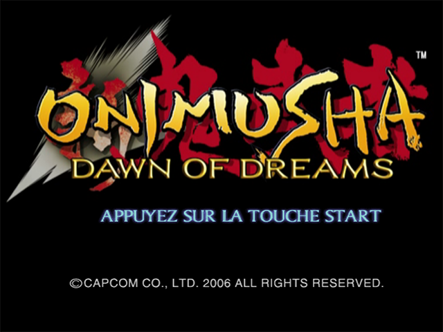 Screenshot Onimusha : Dawn of Dreams
