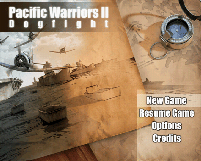 Screenshot Pacific Warriors II : Dogfight!