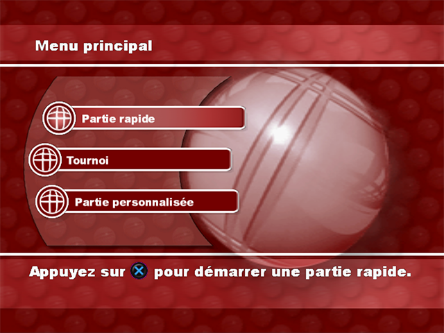 Screenshot Pétanque Pro