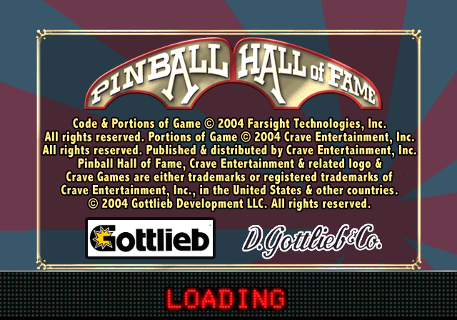 Screenshot Pinball Hall of Fame : The Gottlieb Collection
