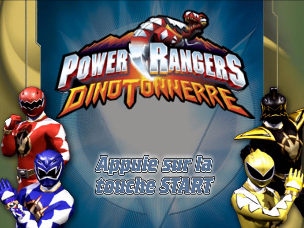 Screenshot Power Rangers : Dino Tonnerre