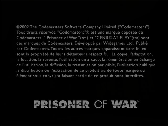 Screenshot Prisoner of War