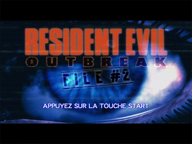 Screenshot Resident Evil : Outbreak, File #2