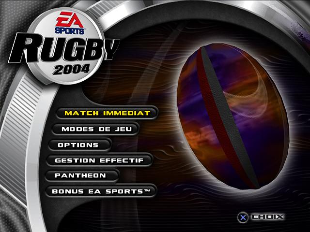 Screenshot Rugby 2004