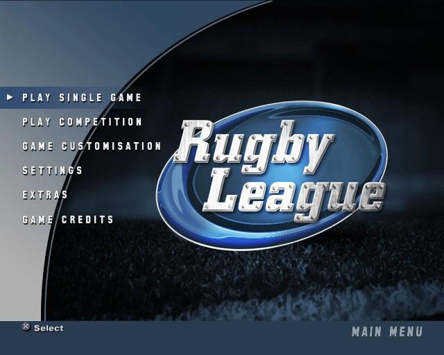 Screenshot Rugby League