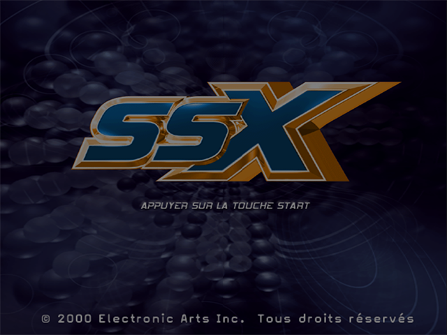 Screenshot SSX