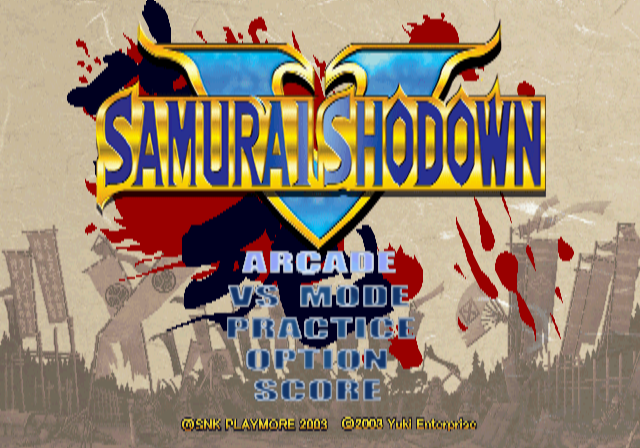 Screenshot Samurai Shodown V