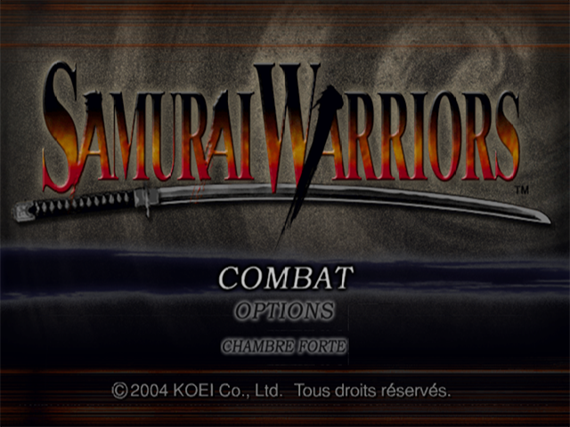 Screenshot Samurai Warriors